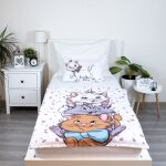 Housse de couette bb disney marie friends 100 x 135 cm 40 x 60 cm rfrence : jfk039434