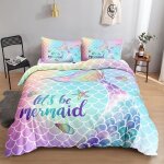 Housse de couette pour enfants adulteshousse de couette imprimé les sirène mermaid ensemble de literie ... Housse de couette pour enfants adulteshousse de couette imprimé les sirène mermaid ensemble de literie ...