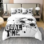 Housse de couette de football 200x200 ensemble de literie de football am�ricain parure de lit jeux sportifs ...