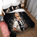 Housse de couette football cristiano ronaldo ensemble de literie pour enfants adultes comme cadeau de ...