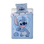 Housse de couette lilo et stitch tourbillon pour chambre denfant 100�135 cm 40�60 cm parure lit b�b�