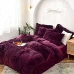 Housse de couette à poils longs en peluche 160 * 200cm ultra douce en velours cristal housse de couette ... Housse de couette à poils longs en peluche 160 * 200cm ultra douce en velours cristal housse de couette ...