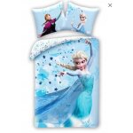 Housse de couette - carbotex - la reine des neiges - 100% coton - 140 x 200 cm - double face