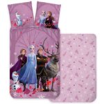 Housse de couette la reine des neiges violet 100 x 135 cm ? 40 x 60 cm parure de lit bb brm015142