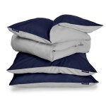 Housse de couette et taies - sleepwise - 200x200 cm - microfibre douce - lavable � 40� - certifi� oeko ...