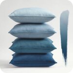 Housse de coussin 60x60 topfinel pour dcoratif salon maison chambre gros coussin de canap dco aesthetic ...