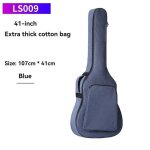 Housse dinstrumentsac de guitare 41 pouces bandoulire en coton rembourr