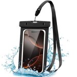 Housse tanche pour iphone 16 16e 16 pro max 15 pro 14 plus 13 12 11 xr xs 8 7 6 ipx8 toucher sensible ...