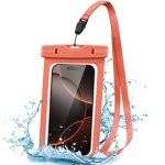 Housse tanche pour iphone 16 pro 16e 16 plus 15 pro 14 plus 14 pro 13 12 11 xs xr se 8 7 6 protection ...