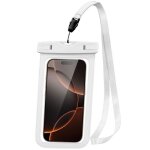 Housse �tanche universelle pour t�l�phone iphone samsung galaxy xiaomi redmi google huawei - blanc