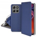 Housse etui portefeuille avec coque interieure en silicone pour motorola moto g05 / g15 / e15 + film ...