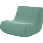 Housse extensible sans accoudoirs couleur unie pour canap�s paresseux tatami fauteuils bureau style #4 ...