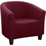 Housse de fauteuil cabriolet extensible - okz� - facile � installer - facile � laver - vin rouge