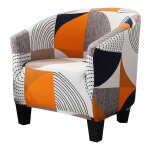 Housse de fauteuil convertible housse de canap� imprim� g�om�trique yyv