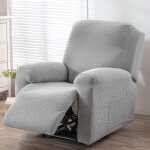 Housse de fauteuil inclinable1places jacquard Élasticité housse fauteuil relax 4 pièces housse canapé ... Housse de fauteuil inclinable1places jacquard Élasticité housse fauteuil relax 4 pièces housse canapé ...