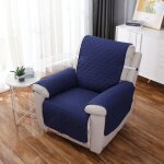 Housse fauteuil relax 1 placehousse de canap protecteur inclinable impermable pour chambre bleu marine ...