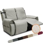 Housse de fauteuil relax 2 places inclinable avec rangement matelassé dérapage housse de fauteuil avec ... Housse de fauteuil relax 2 places inclinable avec rangement matelassé dérapage housse de fauteuil avec ...