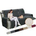 Housse de fauteuil relax 3 places inclinable avec rangement matelass� d�rapage housse de fauteuil avec ...