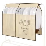 Housse de manteau anti - poussire sac vtements respirant et paissi porte - manteau long anti - poussire ...