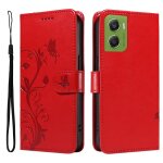 Housse pour motorola moto g06 4g coque etui protection premium en cuir pufermeture magntique rouge vert ...