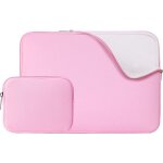 Housse pour ordinateur portable 156 pouces avec une petite poche rose