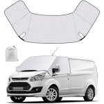Housse de pare - brise avant compatible avec ford transit custom 2012 - 2023 pare - soleil pour pare ...