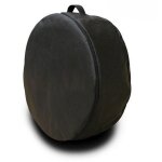 Housse de pneu housse de roue de secours noire pour auto 13 - 15 s 55 cm x 15 cm