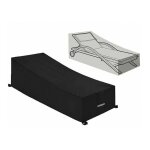Housse de protection pour chaise longue imperméable coupe - vent anti - uv tissu oxford 210d (210 x 75 ... Housse de protection pour chaise longue imperméable coupe - vent anti - uv tissu oxford 210d (210 x 75 ...