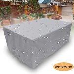 Housse de protection pour meubles de jardin housse de protection pour table rectangulaire gris 205 x ... Housse de protection pour meubles de jardin housse de protection pour table rectangulaire gris 205 x ...