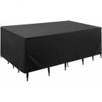 Housse de protection pour mobilier de jardin coupe - vent résistante aux uv pour extérieur 180 x 120 ... Housse de protection pour mobilier de jardin coupe - vent résistante aux uv pour extérieur 180 x 120 ...