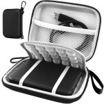Housse de protection noire antichoc / tui rigide / sac / tui pour disque dur pour disque dur externe ...
