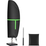 Housse de protection pour parasol grand 420d housse parasol déporté 2 à 4 m avec tige protection uv coupe ... Housse de protection pour parasol grand 420d housse parasol déporté 2 à 4 m avec tige protection uv coupe ...