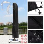 Housse de protection pour parasol - non sp�cifi� - 265cm - imperm�able - anti - poussi�re - 210d oxford ...