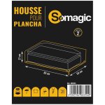 Housse de protection pour plancha - non spécifié - l83x l54 x h27cm - polyester - noir Housse de protection pour plancha - non spécifié - l83x l54 x h27cm - polyester - noir