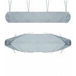 Housse de protection pour store de terrasse 4 m grise rtractable manuelle impermable et anti - poussire ...