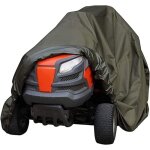 Housse de protection pour tondeuse  gazon impermable pour tracteur vert militaire 183 112 110cm - tmt ...