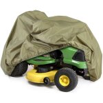Housse de protection tondeuse � gazon imperm�able - ulisem - tissu oxford 210d anti - uv - adapt�e tracteur ...