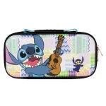 Housse de protection et transport - rangement accessoires et 8 jeux - motif stitch guitare pour nintendo ...