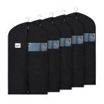 Housses de protection pour vtements avec fentre transparente[5 pices] pour costumes non tissespour ...