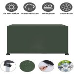 Housse salon de jardin 420d oxford tissu pour mobilier housse de table imperm�able b�che de protection ...