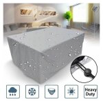 Housse salon de jardin avec iimperméable coupe - vent anti - uv robuste tissu oxfor 210d housse de protection ... Housse salon de jardin avec iimperméable coupe - vent anti - uv robuste tissu oxfor 210d housse de protection ...