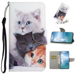 Housse pour samsung galaxy a16 5g pu cuir portefeuille tui  rabat avec support antichoc protection ...