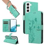 Housse pour samsung galaxy s22 6. 1etui en cuir pochette portefeuille pu etui magn�tique flipcarte slotarbre ...