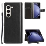 Housse pour samsung galaxy z fold 6 5g - etui coque pochette portefeuille - noir