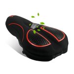 Housse de selle remplie de gel douce et confortable un accessoire de v�lo