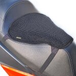 Housse de selle scooter protection solaire maille respirante universelle selle de moto