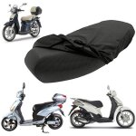 Housse de selle universelle etanche scooter moto taille m 72x45cm 50 / 125cc grigio multicolore selle ...