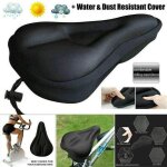 Housse de selle de vélo en gel extra doux coussin de selle de vélo Étiquette Housse de selle de vélo en gel extra doux coussin de selle de vélo Étiquette