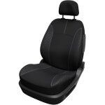 Housse de si�ge auto - xlcover - compatible airbags - noir - universelle - 3 pi�ces
