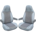 Housses de si�ge - bremer sitzbez�ge - 822 - sur mesure - compatible airbag - gris 822